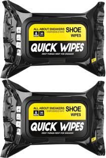 JMBW INTERNATIONAL Sneaker & Shoe Cleaner Wipes - 2 Packs of 80 Cleaner