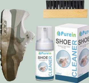 Purein Purpose Shoe Cleaner Kit | Gentle&Powerful Shoe Cleaning Solution -150 ML Cleaner