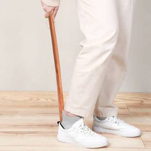 AM CRAFTS shoe horn long Believe in Quality Wooden Shoe Horn (21 INCH) Man Shoe Tree