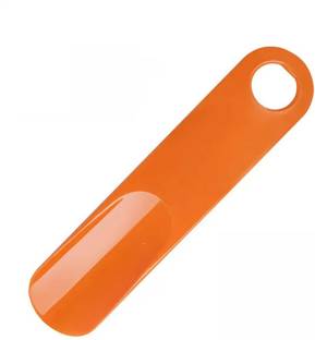 JEEBU Plastic Shoe Horn 7.5 inch Orange Travel Use Shoe Tree Helper Travel Shoehorn Shoe Tree