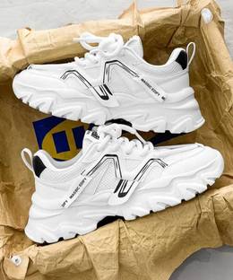 tigonis WHITE SHOES PREMIUM QUALITY SNEAKERS Sneakers For Men