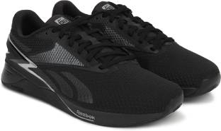 REEBOK NANO X3 Training & Gym Shoes For Men 59 Ratings & 1 Reviews Colour: Black Outer Material: Mesh, Synthetic Closure: Lace-Ups ₹6,629 ₹12,999 49% off Free delivery Sale Price Live Only few left