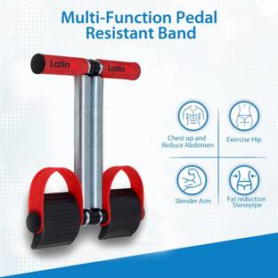 LatinX RED DOUBLE SPRING Ab Exerciser