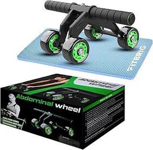 xwipe 4 Wheel Ab Roller for Abdominal Stomach Training, Six Pack Workout at Home Ab Exerciser