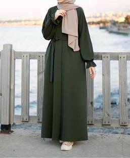 New Simple Daily Wear Burkha Imported Soft Firdous Fabric Burqa With Hijab Cotton Blend Solid Burqa
