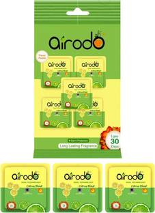 AIRODO Air Freshener Citrus Blast Pocket Gel Refill Air Freshener Citrus Blast Pocket Gel | Long Lasting Premium Luxury Fragrance Booster