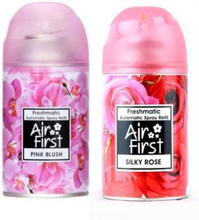 Air first Rose Refill Automatic Refill Blush Pink Sliky Rose combo
