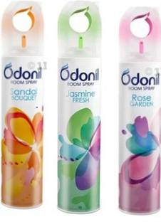 Odonil Rose, Jasmine, Lavender Car Freshener Spray 123