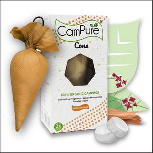 CamPure Cone Air Freshener - Sandalwood - Pack of 1 Potpourri Cone Air Freshener - Sandalwood - Pack of 1