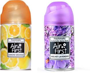 Air first Lemon, Lavender Car Freshener Refill Lemoni Orange Lavender Refill