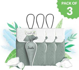 CamPure Insta Cone Bhimseni (Pack of 3) Room, Car and Air Freshener & Mosquito Repellent Potpourri Camphor Insta Cone Bhimseni (Pack of 3) Room, Car and Air Freshener & Mosquito Repellent