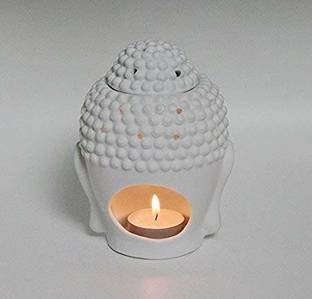 PeepalComm Ceramic Tealight Holder Set