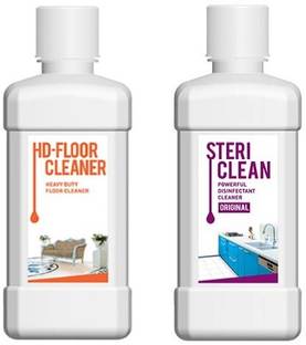 Modicare (HEAVY DEUTY) HD FLOOR CLEANER 500ML+STERI CLEAN POWERFULL ORIGINAL 500ML. FRESH