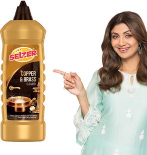 SELZER Brass & Copper Cleaner | Liquid for Brass & Copper Cleaning, Effectively Cleaner