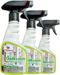 CAREMAN Bathroom & Tap Cleaner Hard Water Stain Remover, Spray and Scrub Cleaner Stain Remover