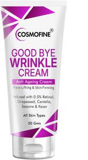 cosmofine Good Bye Wrinkle Cream Reduces Fine Line & Wrinkles, Anti-Ageing Cream Reduce Signs of Ageing & Boosts Collagen