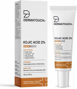 Dermatouch Kojic Acid 2% Cream | For Pigmentation and Dark Spots reduction