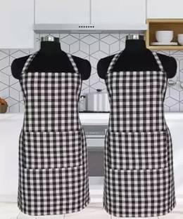 LooMantha Cotton Home Use Apron - Free Size