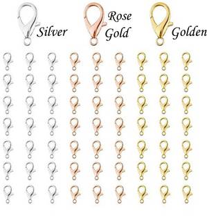 Honbom Jewellery Making Lobster Claw Clasps Hooks /Findings Fasteners Accessories 30Pc