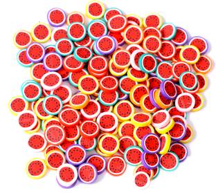 NAVMAV Polymer PastableBead FimoBead for Embroidery PhoneCase JewelleryMaking 50pc 10MM