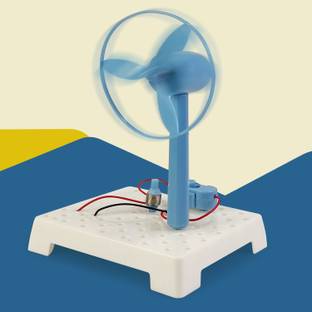 Buddynjoy BJ DIY Electric Fan STEM Toys For Experiment Science Project Toy For 6+ Years