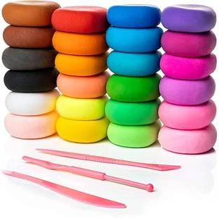 kettoby Air Dry Clay, Soft Clay, Art Crafts, Bouncing Clay 12 for kids toys