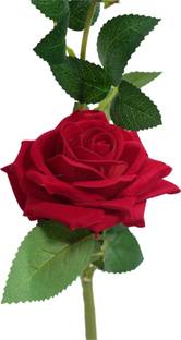 Print Panda PP ROSE Red Rose Artificial Flower