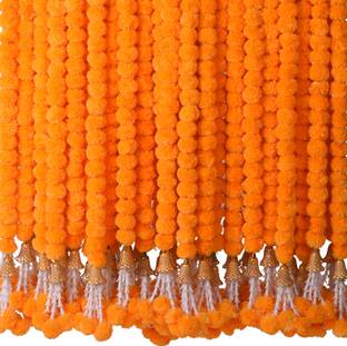 OUTRANK Orange Marigold Artificial Flower