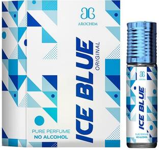 AROCHEM ICE BLUE Attar long lasting fragrance No Alcohol Pure Perfume Herbal Attar Herbal Attar