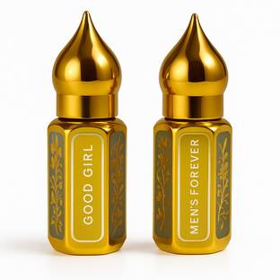 Luxe Infusse Good Girl & Men's Combo Attar | Alcohol-Free Perfume | 6ml Each for Men & Women Floral Attar