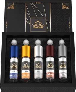 Noorson Royal Combo Non-Alcoholic Premium Quality Attar Perfume (05 x 06Ml : Pack of 05) Floral Attar