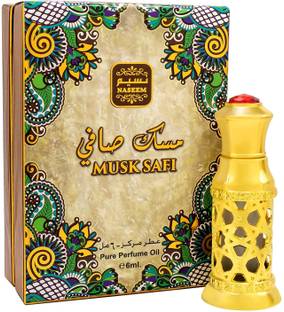 NASEEM Musk Safi Concentrated Perfume Oil Alchohal Free Long-Lasting Arabian Fragrance Eau de Parfum  -  6 ml