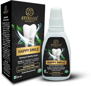 AYUUGAIN Happy Smile Gum Paint for Bleeding Gums, Sensitivity, Bad Breath, Tooth Pain