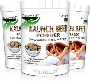 Rawmest Organic Kaunch Beej (Mucuna Pruriens )Powder