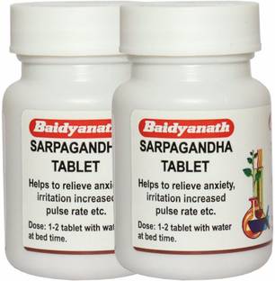 Baidyanath Sarpagandha Tablet-50 Tab (Pack Of 2)