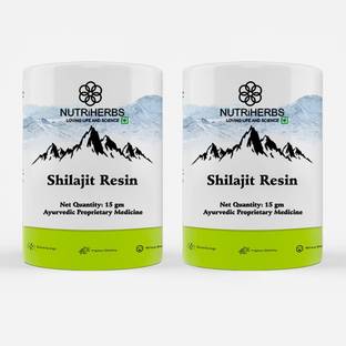 Nutriherbs Pure Himalayan Shilajit Resin for Strength & Stamina Booster - 30g