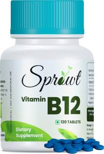 Sprowt Plant Based Vitamin B12 Capsule for Improve Energy