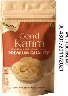 SKS BIOTECH Gond Katira Pure (Edible ) | Keep body cool | Dried Gum|immunity booster