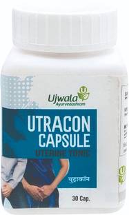UJWALA AYURVEDASHRAM Utracon Capsule, Uterinetonic, Urinary Track Infection , Vaginal Infection