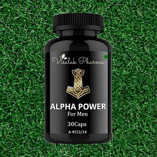 visalak pharma 100% Ayurvedic Alpha Power Capsule For Men's Health