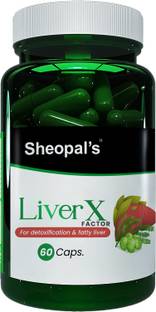 Sheopals Liver X | Liver Detox Supplement | Protection Against Fatty Liver |