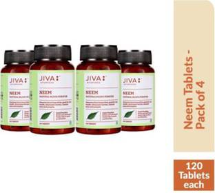 JIVA Tablets - Natural Blood 120 Tablets Each - Pack of 4