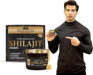 Greeniche Himalayan Shilajit Resin for Performance| Strength, Power & Stamina|10g
