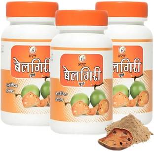 BHARAT AYURVEDIC AUSHDHALAYA Belgiri Pure Ayurvedic Churna (100Gm each)
