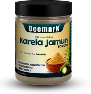 DEEMARK Karela Jamun Powder | Supports Blood Sugar Levels | Ayurvedic Supplement