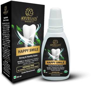 AYUUGAIN Happy Smile Gum Paint for Bleeding Gums, Sensitivity, Bad Breath, Tooth Pain