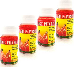 BENGAL HERBS Magic Pain Relief 60Tablet For Low Back Pain, Joint Pain (Pack Of 4)