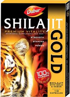 Dabur Shilajit Gold Premium Vitality 100% Ayurvedic (Pack of 1)