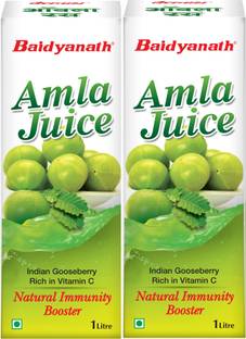 Baidyanath Amla Juice - 2L - Rich in Vitamin C and a Natural Immunity Booster | Rich in antioxidants |Help to Increase Metabolism & improves Digestion
