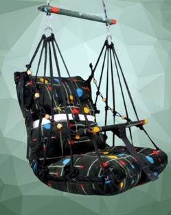 VYOM ENTERPRISE Cotton Baby Swing Jhula for Indoor/outdoor for Kids Swing Baby Carrier